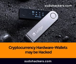 Cryptocurrency Hardware-Wallets may be Hacked
