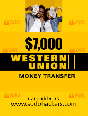Western Union Money Transfer of $7,000