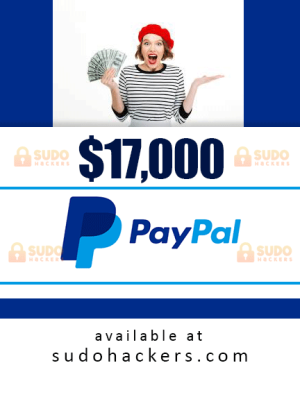 PayPal Transfer Of $17,000