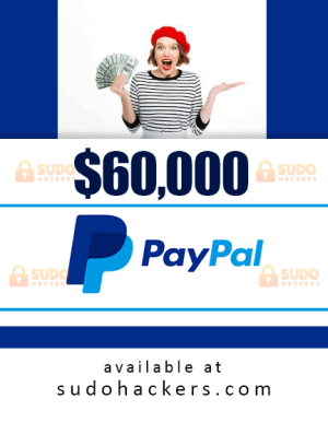 PayPal Transfer Of $60,000