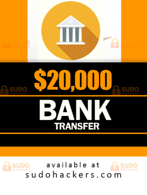Bank Transfer Of $20,000