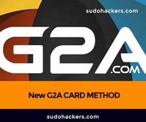 Read more about the article New G2A CARD METHOD  [ PAYPAL CARD METHOD] For NOODS 2022