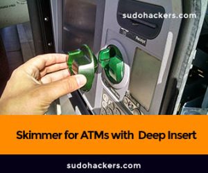 Skimmer for ATMs with  Deep Insert