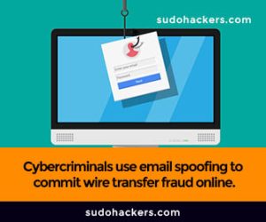 email-spoofing to commit wire-transfer fraud