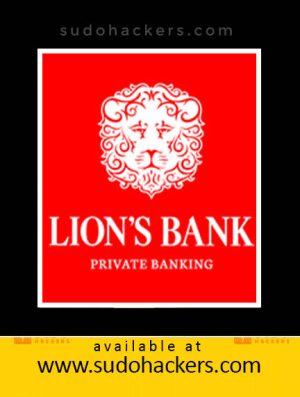 Lion Bank Drop 100% Active and working perfectly