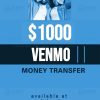 Buy $1000 Instant Venmo Transfer