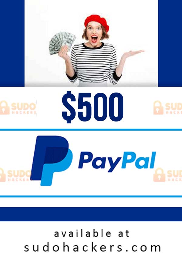 Buy PayPal Transfer Of $500