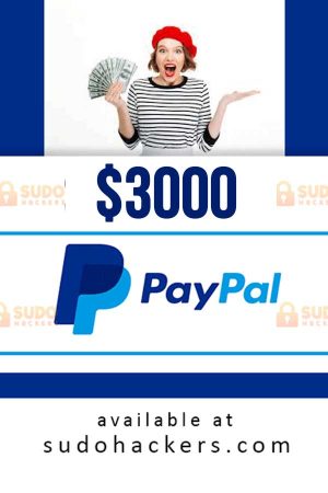 Buy PayPal Transfer Of $3000