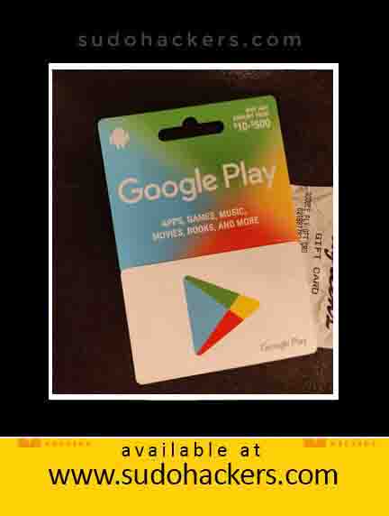 $500 Google Play Gift Card