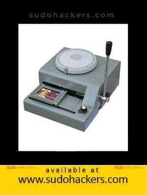 CIM E10 Card Embosser – Plastic and Metal