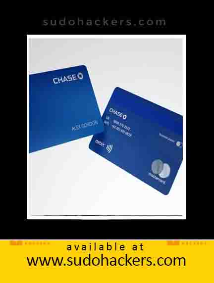 CHASE DEBIT CARD WITH PIN