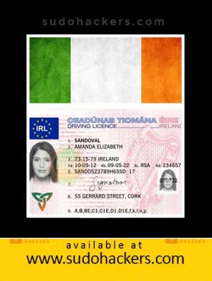 Ireland Drivers License High Quality IDs