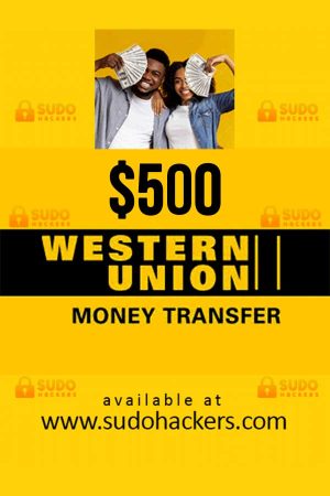 Buy WesternUnion Money Transfer $500