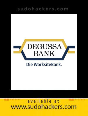 Degussa bank Germany Logs
